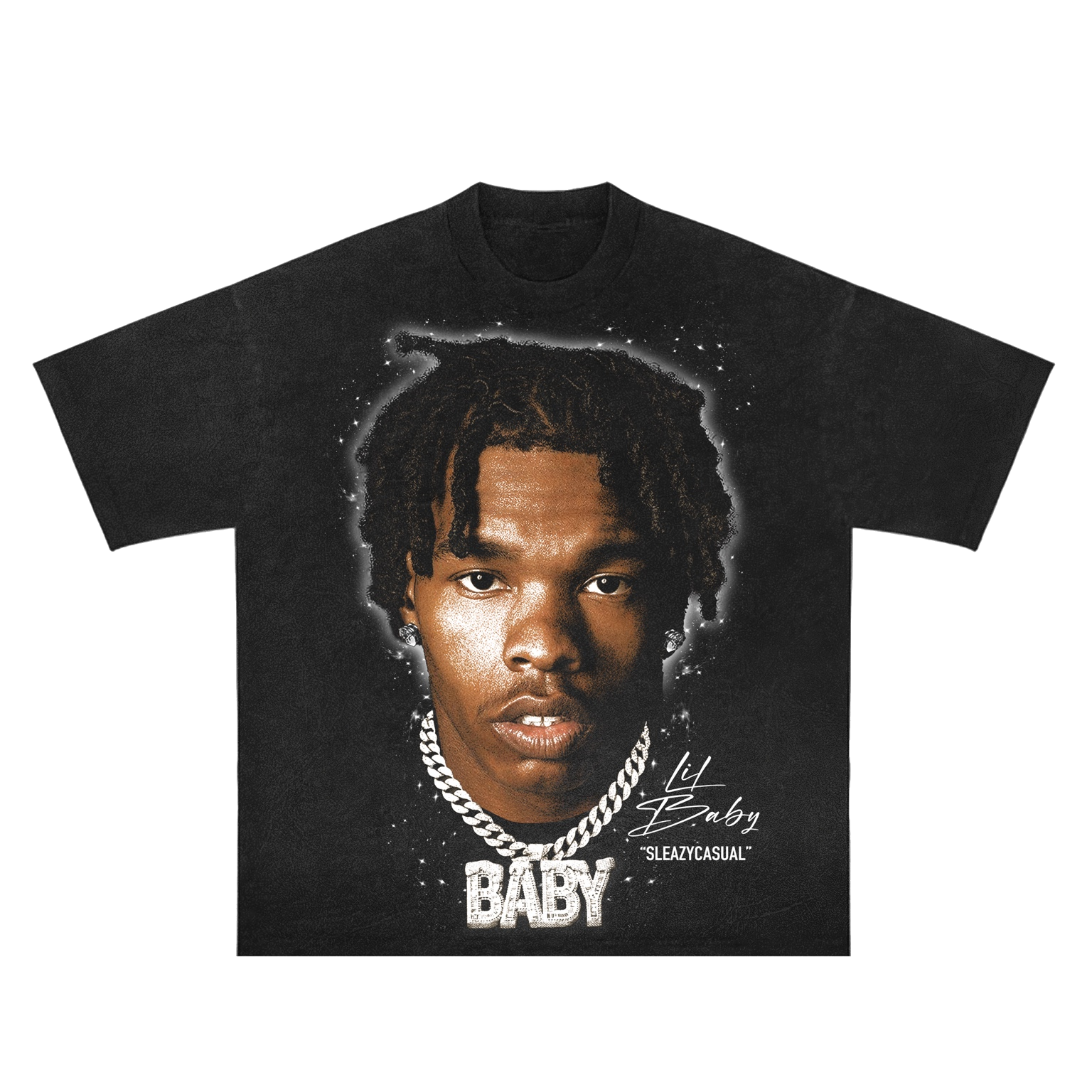 Lil Baby T-shirt oversized